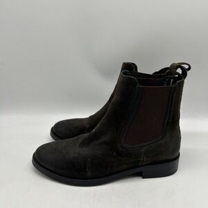 Thursday Boot Duchess Boots Womens 6 Suede Leather Slip On Chelsea Style Western